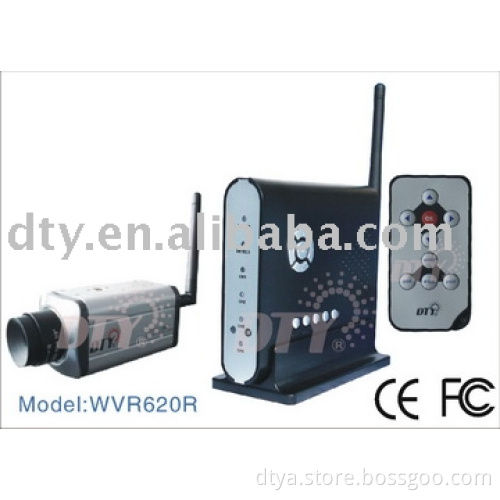 2.4GHZ 4-CH Wireless motion detect video record system WVR620R